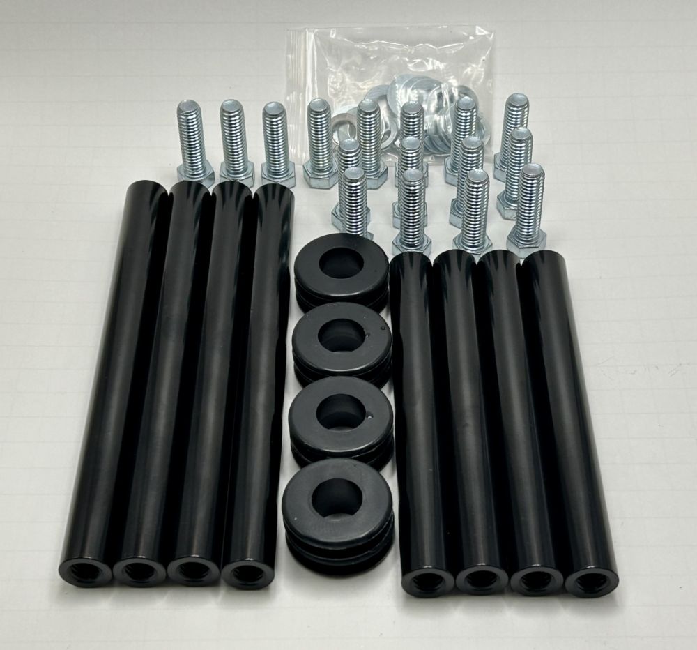 Bumper Mounting Kit (complete) black